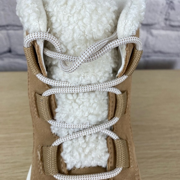 Sorel Explorer II Carnival Winter Tan & Pink Sherpa Boots size 6 NWOT - Picture 4 of 14